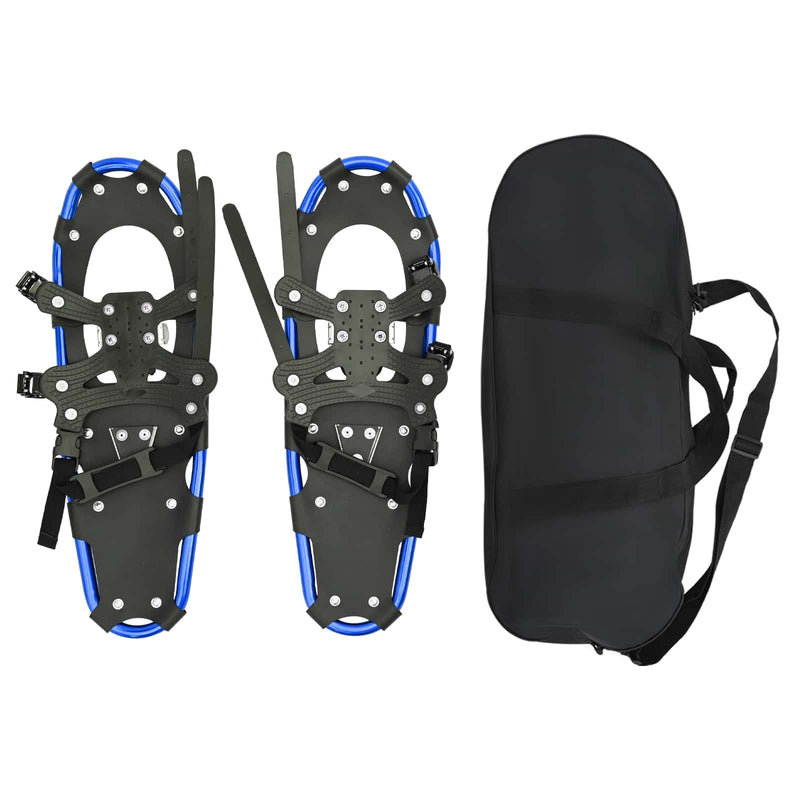 Afbeelding laden in galerijviewer, Vidaxl 3 in 1 sneeuwschoenen blauw en zwart 25 inches
