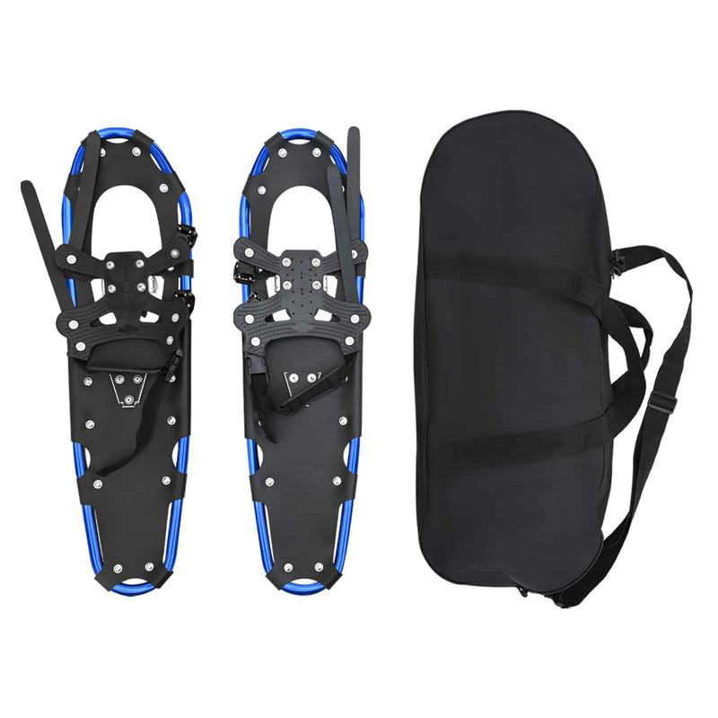 Afbeelding laden in galerijviewer, Vidaxl 3 in 1 sneeuwschoenen blauw en zwart 30 inches
