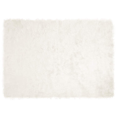 Vidaxl nep schapenvacht tapijt tafalla wit 120 x 170 cm polyester