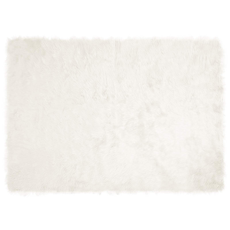 Chargez l'image dans la visionneuse de la galerie, Vidaxl nep schapenvacht tapijt tafalla wit 120 x 170 cm polyester

