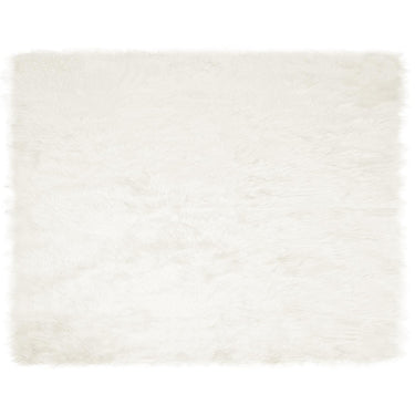 Vidaxl nep schapenvacht tapijt tafalla wit 200 x 280 cm polyester