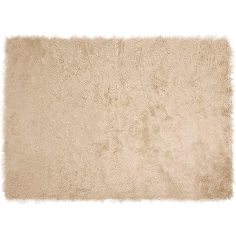 Afbeelding laden in galerijviewer, Vidaxl nep schapenvacht tapijt tafalla beige 160 x 230 cm polyester
