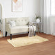Vidaxl nep schapenvacht tapijt tafalla crème 80 x 150 cm polyester