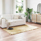 Vidaxl nep schapenvacht tapijt tafalla crème 140 x 200 cm polyester