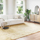Vidaxl nep schapenvacht tapijt tafalla crème 240 x 340 cm polyester