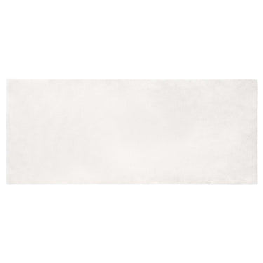 Vidaxl nep konijnenbont tapijt olite wit 100 x 200 cm polyester
