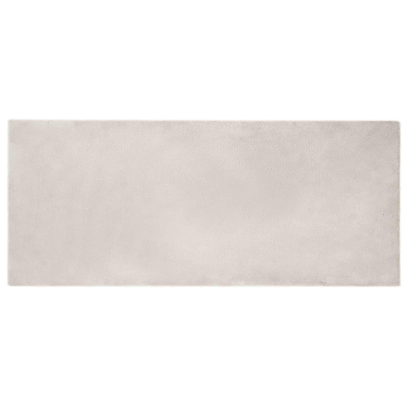 Afbeelding laden in galerijviewer, Vidaxl nep konijnenbont tapijt olite beige 80 x 200 cm polyester
