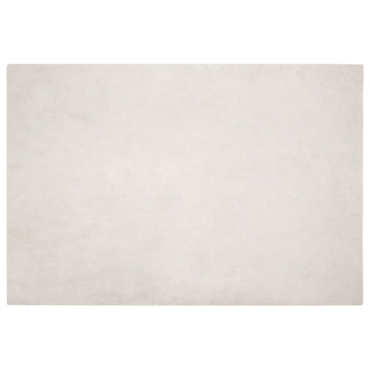 Vidaxl nep konijnenbont tapijt olite beige 160 x 230 cm polyester