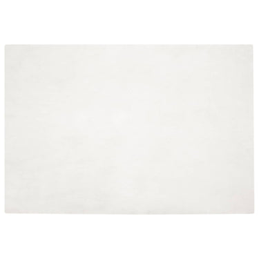 Vidaxl nep konijnenbont tapijt olite crème 140 x 200 cm polyester