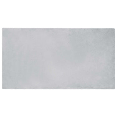 Vidaxl nep konijnenbont tapijt olite grijs 60 x 110 cm polyester