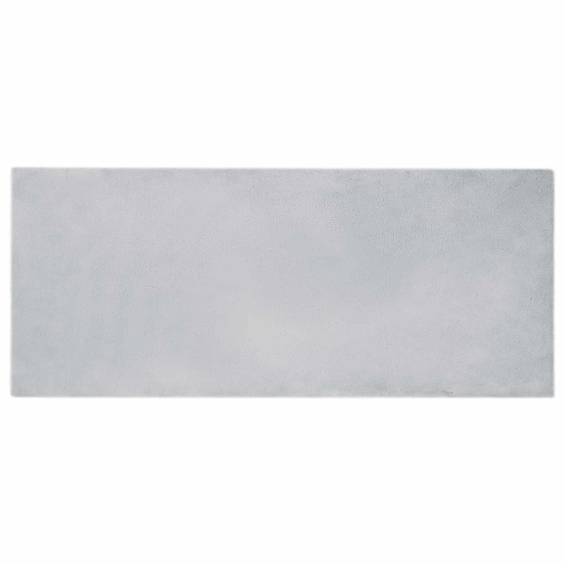 ギャラリービューアに画像をロードする, Vidaxl nep konijnenbont tapijt olite grijs 80 x 200 cm polyester
