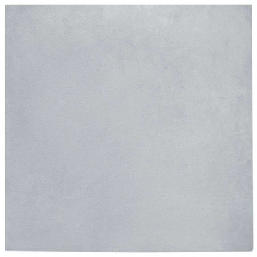 Vidaxl nep konijnenbont tapijt olite grijs 200 x 200 cm polyester