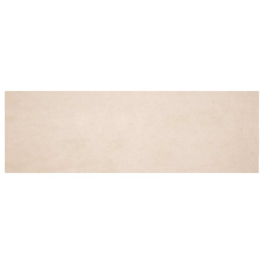 Vidaxl nep konijnenbont tapijt olite taupe 80 x 250 cm polyester