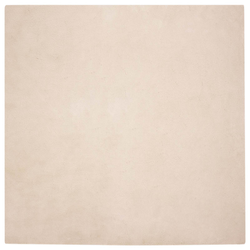 Afbeelding laden in galerijviewer, Vidaxl nep konijnenbont tapijt olite taupe 120 x 120 cm polyester
