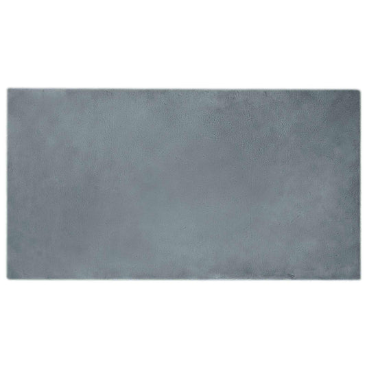 Vidaxl nep konijnenbont tapijt olite antraciet 80 x 150 cm polyester