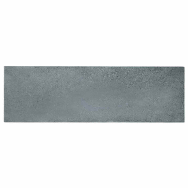 ギャラリービューアに画像をロードする, Vidaxl nep konijnenbont tapijt olite antraciet 80 x 250 cm polyester
