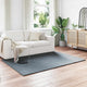 Vidaxl nep konijnenbont tapijt olite antraciet 160 x 230 cm polyester