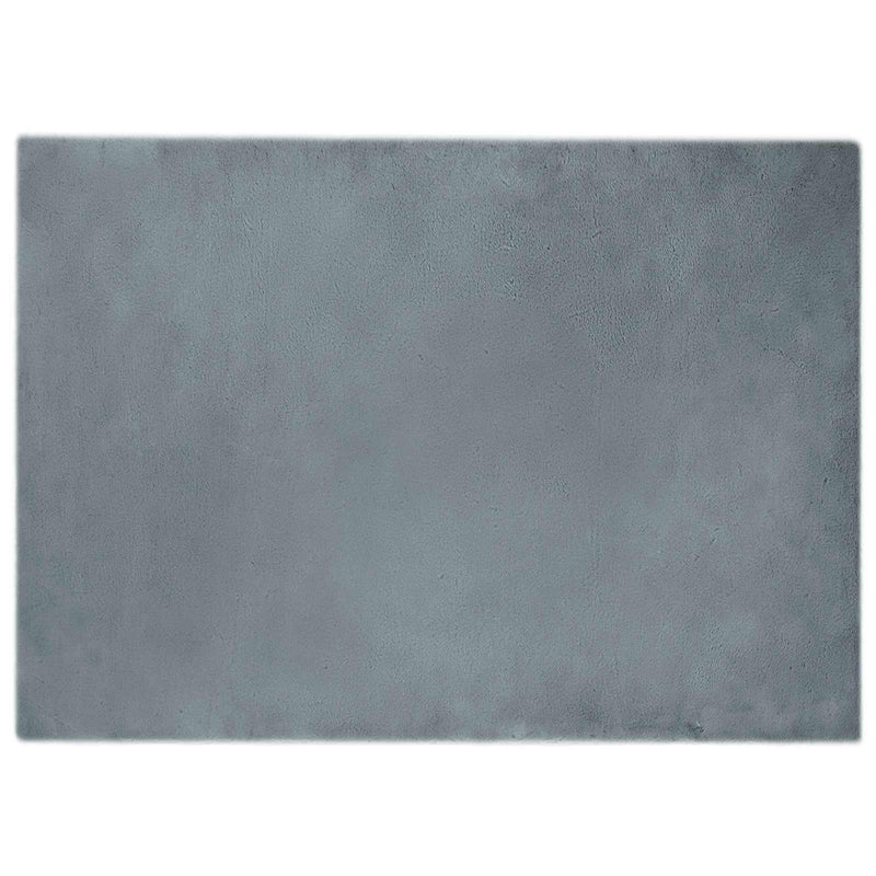 ギャラリービューアに画像をロードする, Vidaxl nep konijnenbont tapijt olite antraciet 200 x 280 cm polyester
