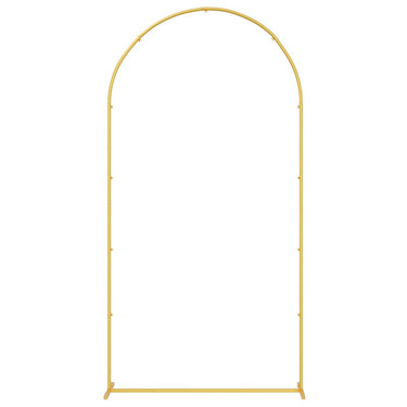 Vidaxl trouwrand goud 100 x 39 x 200 cm staal