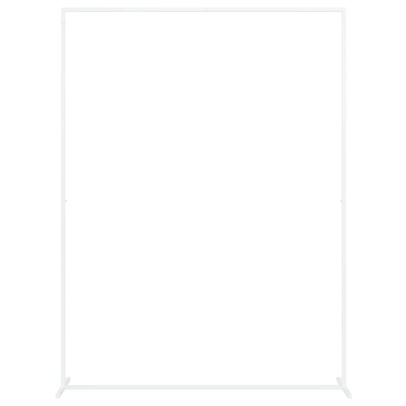 Afbeelding laden in galerijviewer, Vidaxl trouwrand wit 150 x 49,5 x 200 cm staal
