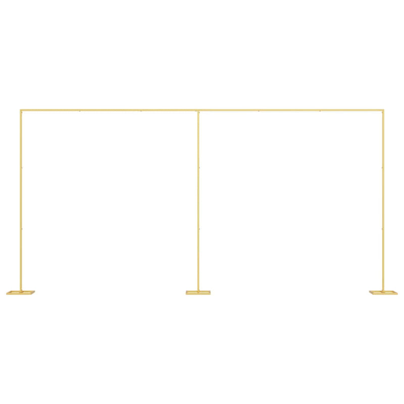 Chargez l'image dans la visionneuse de la galerie, Vidaxl trouwrand goud 657 x 35 x 300 cm staal

