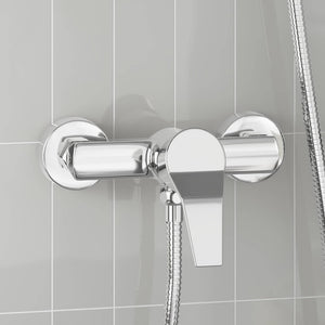 Vidaxl douchemengkraan chroom g 1 2 inch messing