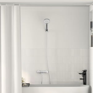 Vidaxl doucheset chroom g 1 2 inch koper