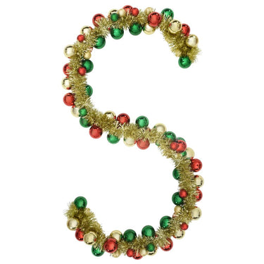 Vidaxl kerstbal guirlande multikleur 186 cm polystyreen