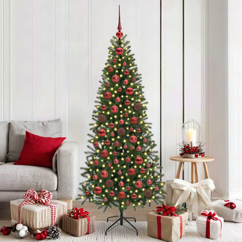 ギャラリービューアに画像をロードする, Vidaxl kerstbal set met 300 led 120 pcs rood kunststof
