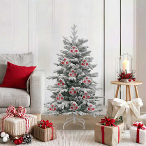 Vidaxl kerstbal set 25 pcs doorzichtig ø 10 cm