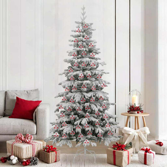 Vidaxl kerstbal set 100 pcs doorzichtig ø 8 cm