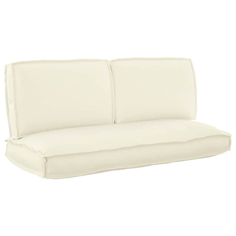 Afbeelding laden in galerijviewer, Vidaxl kussen set 3 pcs crème oxford stof
