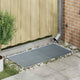 Vidaxl rooster zilver 100 x 50 x 2 cm warmgedipt gegalvaniseerd staal