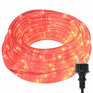 Vidaxl touwenlicht met 1200 led rood 50 m pvc