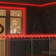 Vidaxl touwenlicht met 2400 led rood 100 m pvc