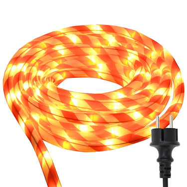 Vidaxl touwenlicht met 1200 led warmwit 50 m pvc