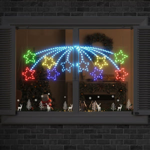 Vidaxl kerstster met 432 led multikleur 182 x 58 cm pvc