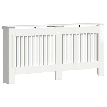 Vidaxl radiatorafdekking hoogglans wit 172 x 19 x 81,5 cm bewerkt hout