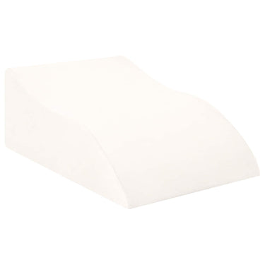 Vidaxl beenkussen wit 68 x 41 x 24 cm