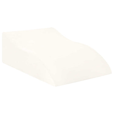 Vidaxl beenkussen wit 68 x 40 x 21,5 cm