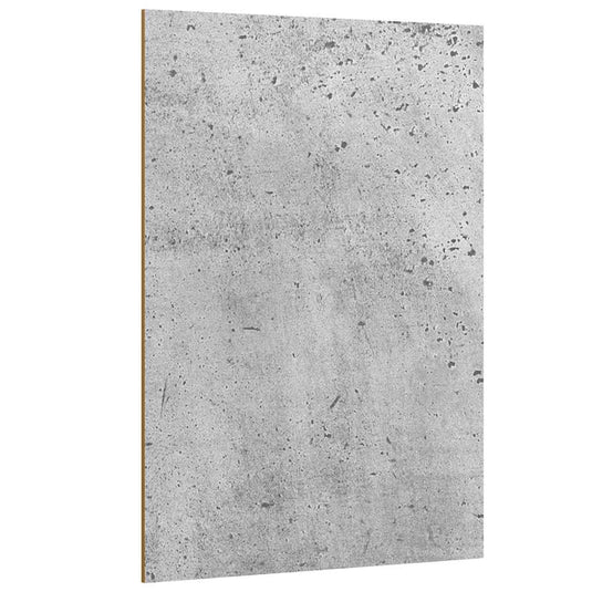 Vidaxl decorpanelen 12 pcs beton grijs 15 x 21 x 0.27 cm bewerkt hout