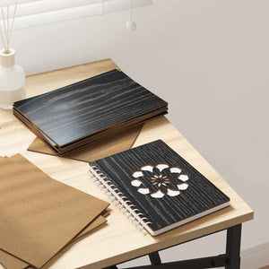 Vidaxl decorpanelen 50 pcs zwart eiken 21 x 30 x 0,27 cm bewerkt hout