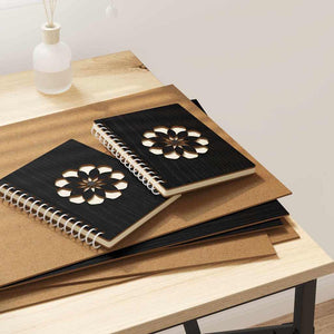 Vidaxl decorpanelen 50 pcs zwart eiken 30 x 42 x 0.27 cm bewerkt hout