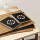 Vidaxl decorpanelen 50 pcs zwart eiken 30 x 42 x 0.27 cm bewerkt hout
