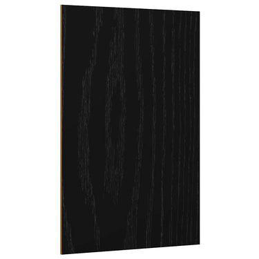 Vidaxl decorpanelen 12 pcs zwart eiken 40 x 60 x 0.27 cm bewerkt hout