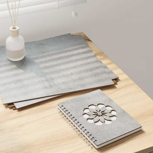 Vidaxl decorpanelen 50 pcs beton grijs 30 x 30 x 0,27 cm bewerkt hout