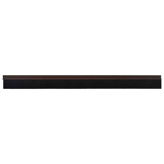 Vidaxl zelfklevende deurborstels 2 pcs bruin 100 cm aluminium legering
