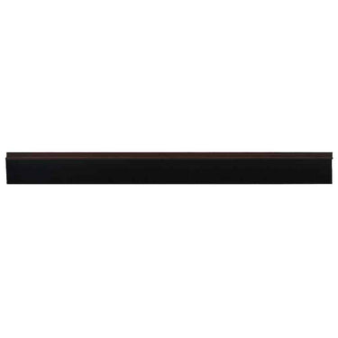 Vidaxl zelfklevende deurborstels 2 pcs bruin 100 cm aluminium legering