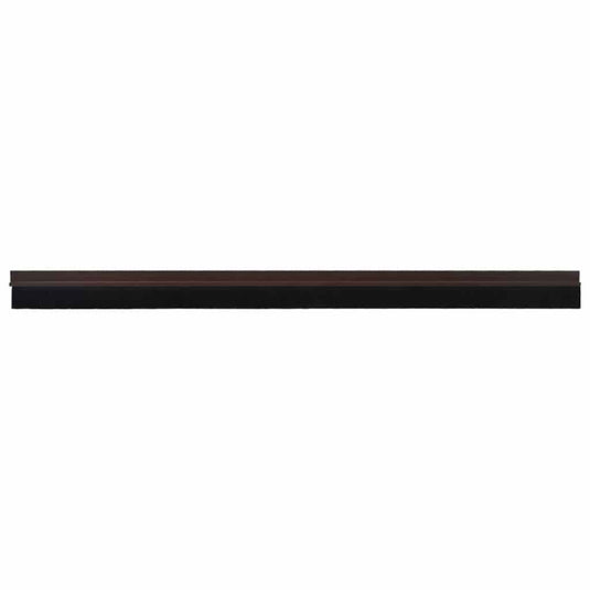 Vidaxl zelfklevende deurborstels 6 pcs bruin 100 cm aluminium legering