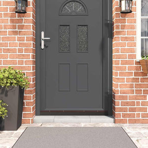 Vidaxl schroefbare deurborstelafsluitingen 6 pcs bruin 100 cm